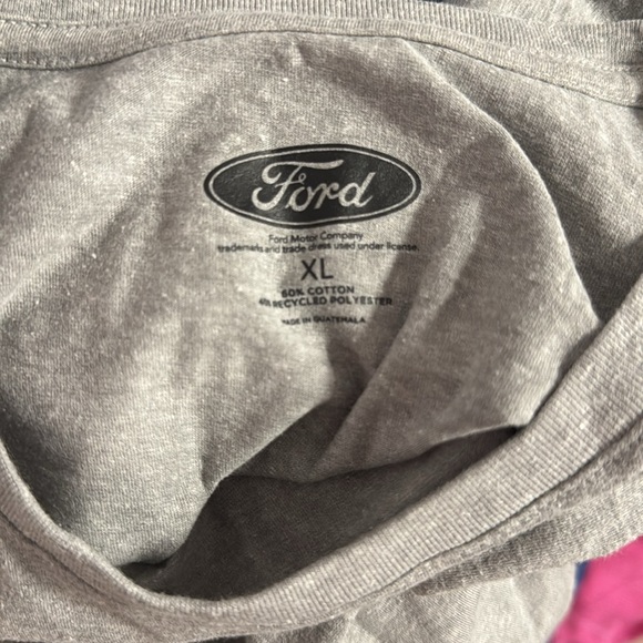 Ford Men's Gray T-Shirt with Green Graphic - Picture 4 of 4